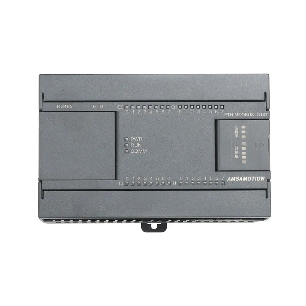ETH-MODBUS-IO16T протокол RTU RS485 PLC расширяемый модуль 16-канальный вход Выходной