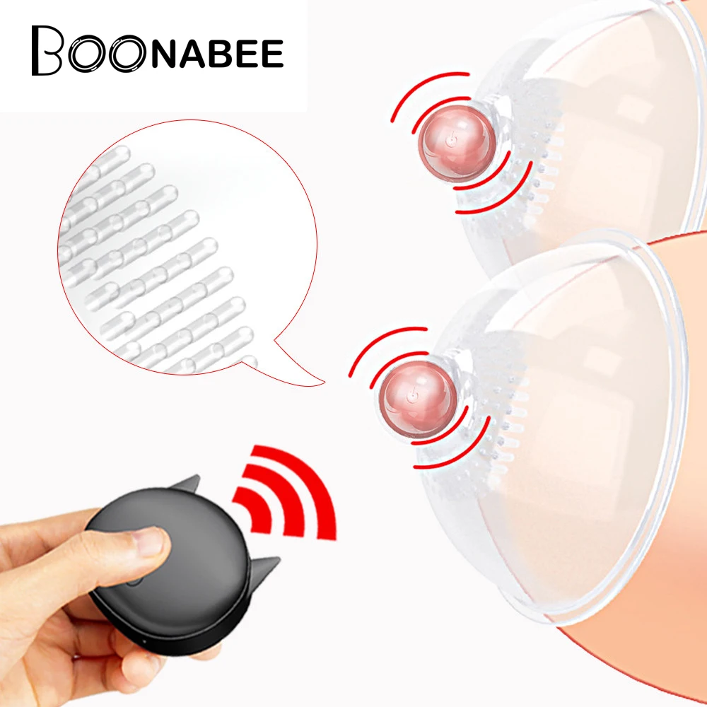 Беспроволочная дистанционная стимуляция сосков сосание чашки вибратор