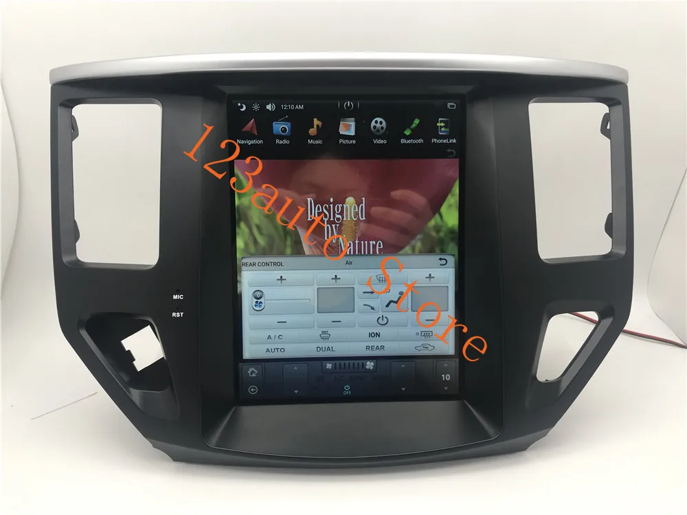 Автомобильный проигрыватель без DVD с функцией GPS навигации для NISSAN Pathfinder 2013 2019 radio