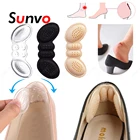 Силиконовые прокладки для женской обуви, вставки для обуви на высоком каблуке, гелевые стельки для обуви, задние стельки для облегчения боли в пятке
