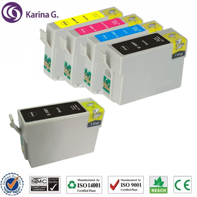 Чернильный картридж совместимый с T1001 T1001-T1004 подходит для B40W B1100 BX310FN BX600FW BX610FW SX515W