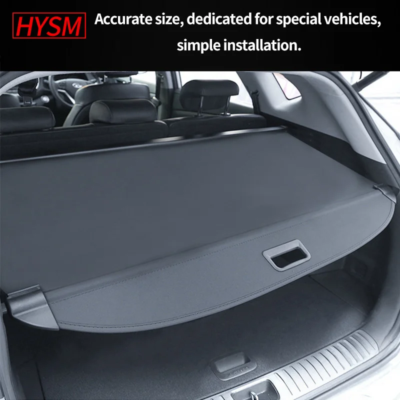 For Hyundai Ix 35 Tucson TL 2015-2021 Car Cargo Cover Trunk Parcel Shelf Material Curtain Rear Racks Accessories Interior | Автомобили и