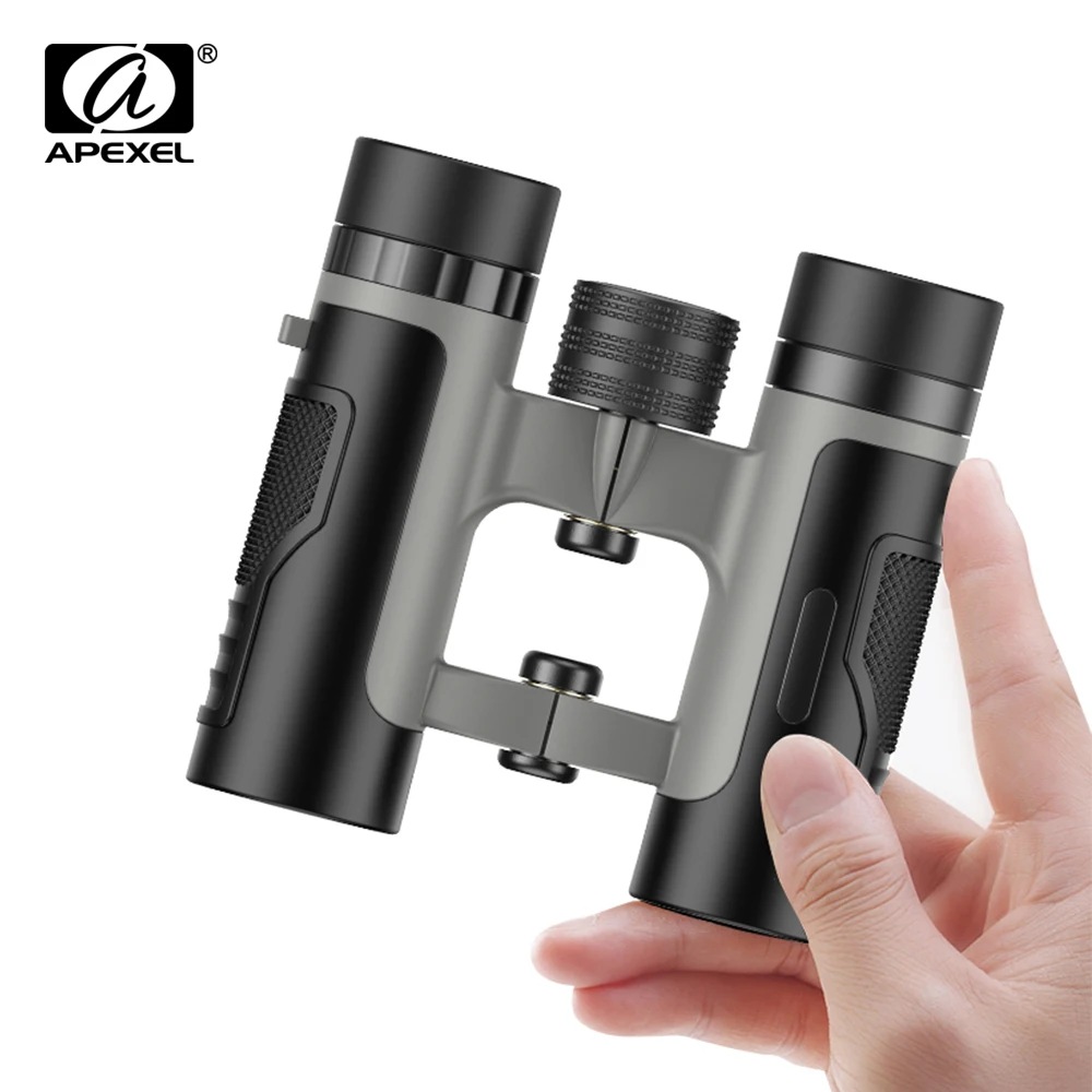

APEXEL 10x25 HD Powerful Binoculars Long Range Folding Mini Telescope For Outdoor Camping Hunting Tourrism Equipment Binoculars