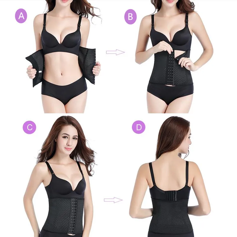 Женский тренажер для талии корсеты послеродовые похудения песочные часы