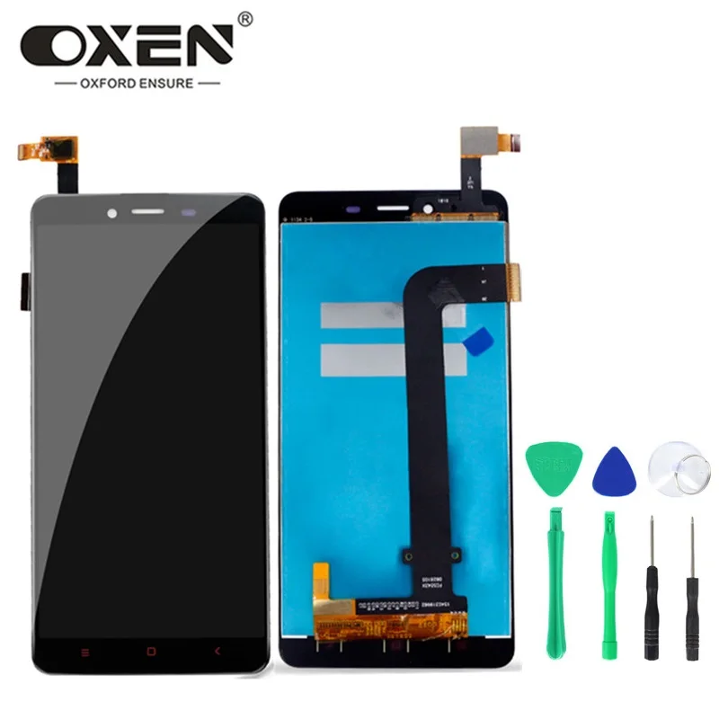 ЖК-дисплей OXEN 5 дюйма для Xiaomi Redmi Note 2 дигитайзер сенсорного экрана в сборе сменная