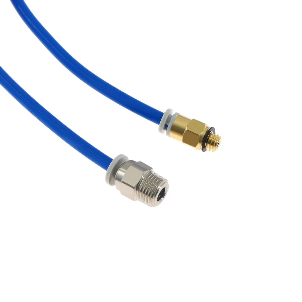 3D Printer Parts ID 2mm OD 4mm Cloned Capricornus Tube 1M hotend Rostock Bowden Extruder 1.75mm + 1pcs Quick Fitting PC4 01 | Компьютеры и