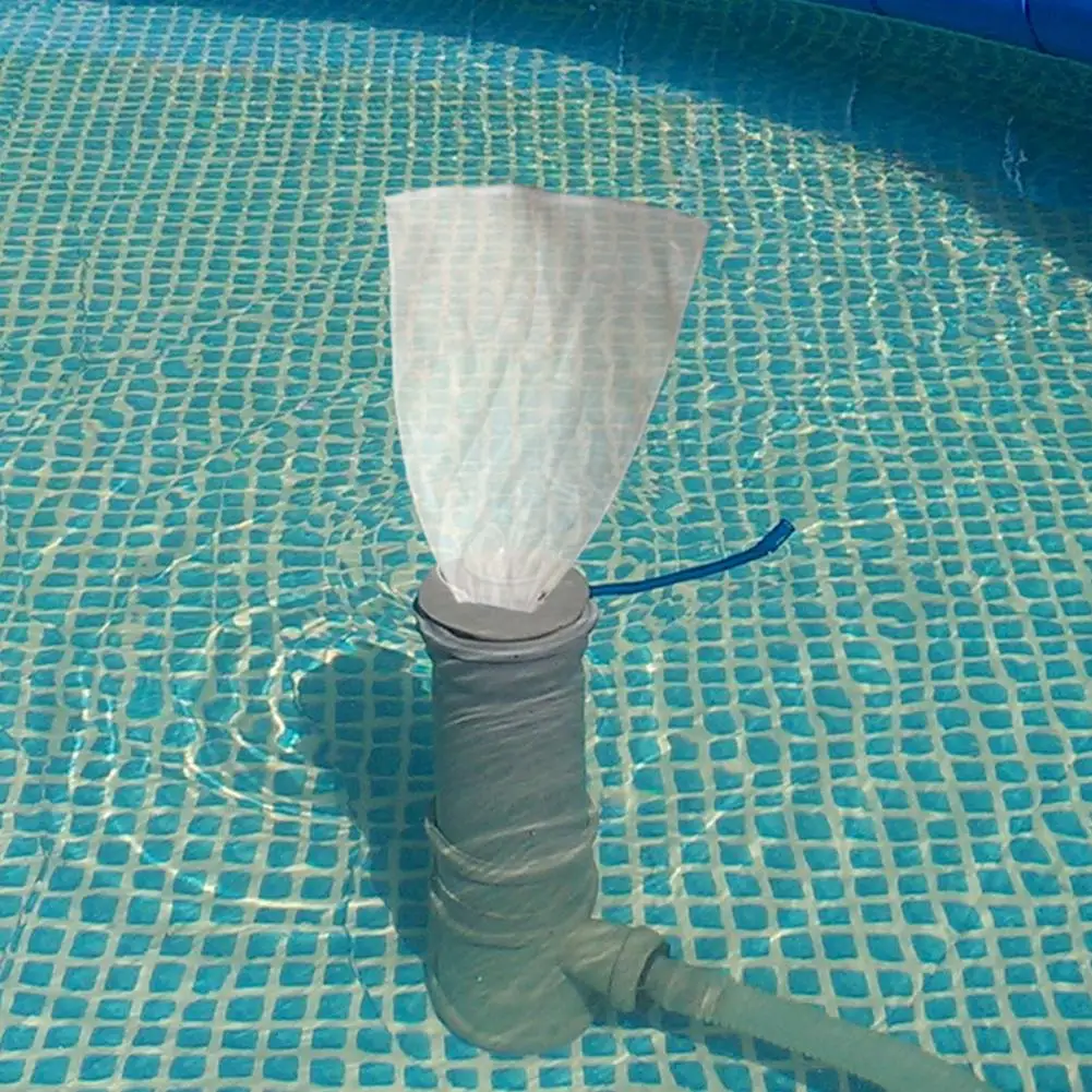 

3 Pcs Pool Cleaner Bags Swimming Pool Suction Fine Mesh For Vacuum Leaf Mesh OPP Plastic Bag