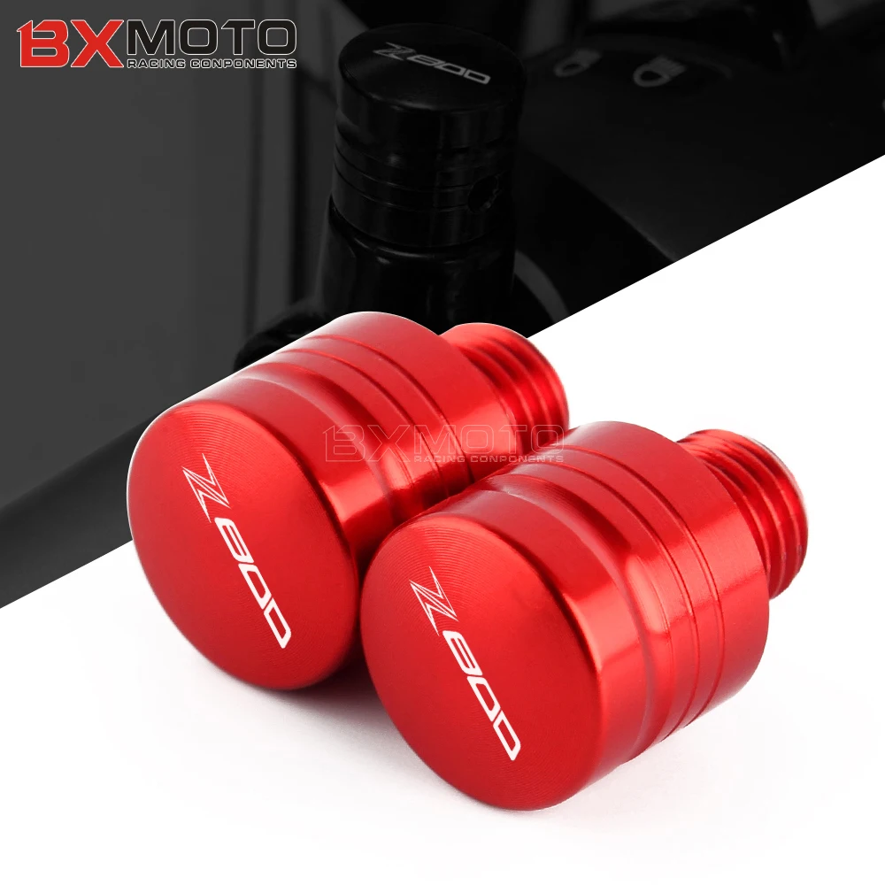 LOGO Z800 мотоцикл M10X1.25 CNC алюминиевый зеркальный отверстие винт для Kawasaki Z 800 2013 2014 2015