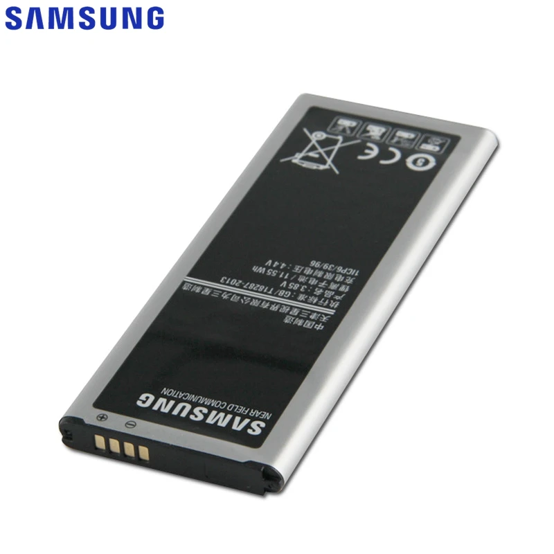 Сменный аккумулятор samsung для Galaxy NOTE4 N9100 N9106W N9108V N9109V NOTE 4 с NFC EB-BN916BBC 3000mAh