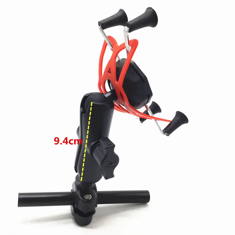 Мотоцикл велосипед зеркало заднего вида крепление с x grip держатель телефона для