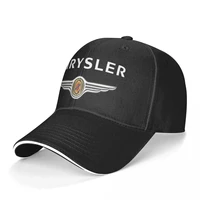 chrysler icon mobiles logo black atmungsaktives baseball mens cap womens hat baseball cap