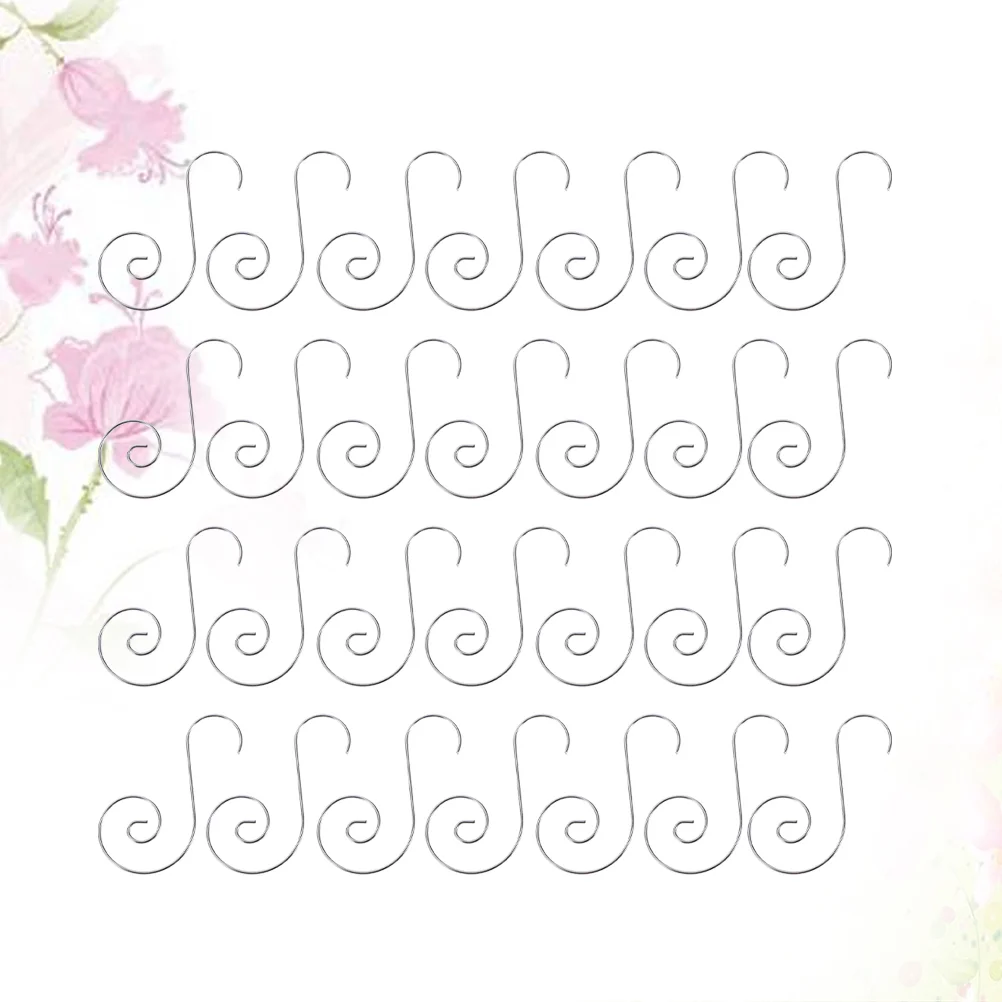 

100 шт., декоративные крючки из нержавеющей стали