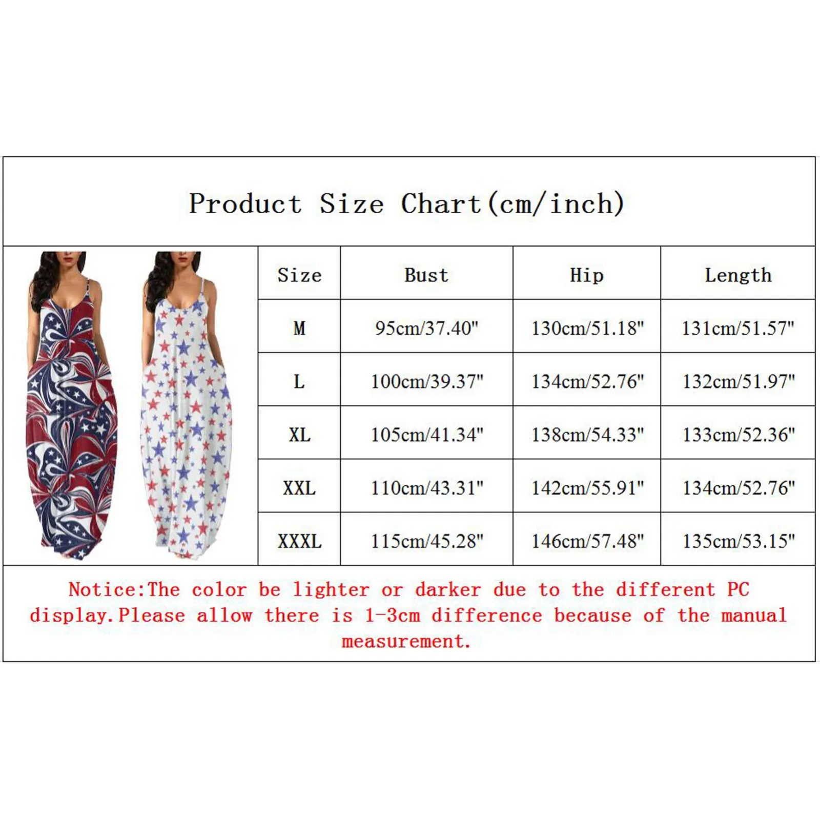 

Women Sleeveless Plus Size Dresses Star Print Sling Dress Maxi Dress Casual Sundress Long Loose Summer Beach Dress R5