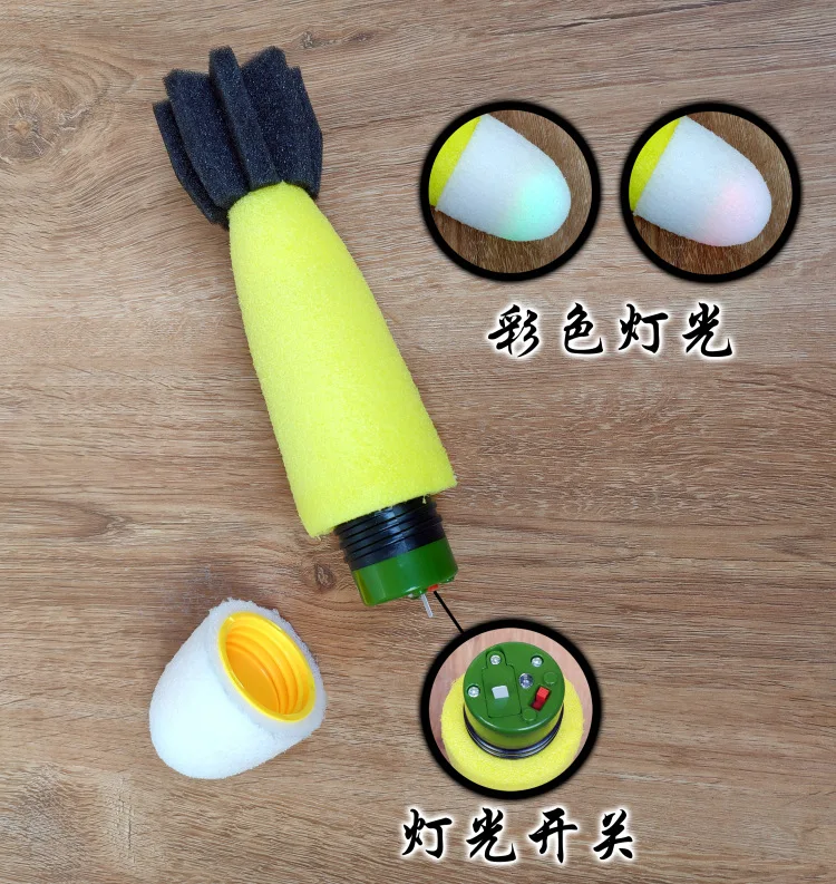 Минометная игрушка джедай игрушка-курица ракета Laucher 60 пистолет уровнем выбросов военная модель детский игрушечный пистолет