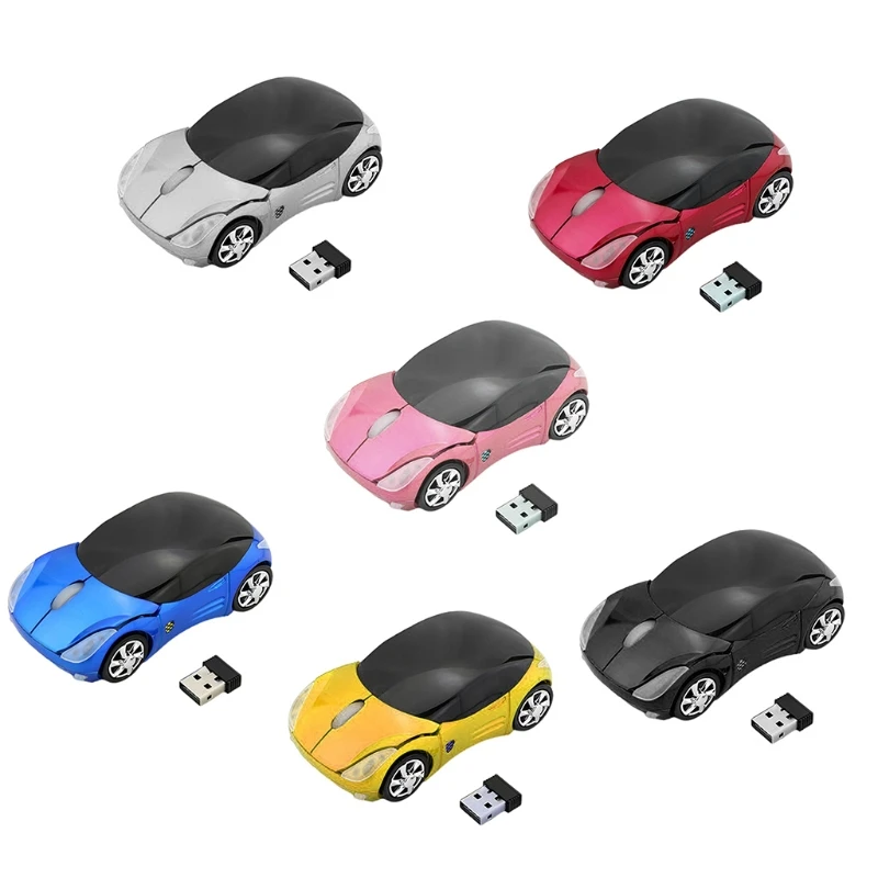 

C1FB 2.4G Mini Wireless Mechanical Gaming Mice Car Shaped ordless Portable Optical Mouse Electronics Accessories