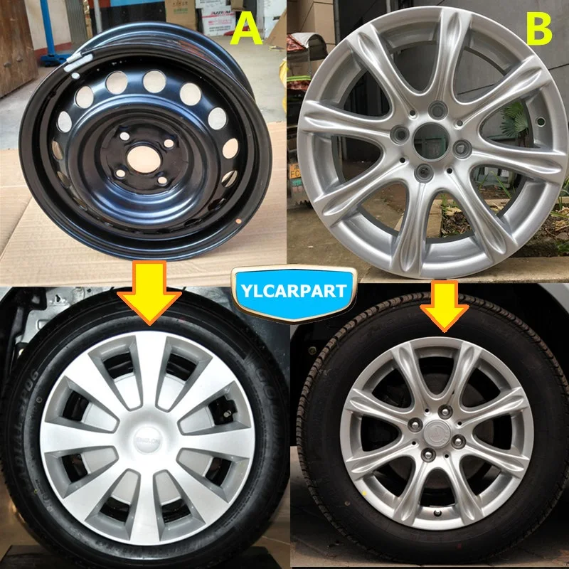 Для Geely MK1, MK 1, MK2, MK 2, MK-Cross, МК кросс хэтчбек, обод колеса автомобиля
