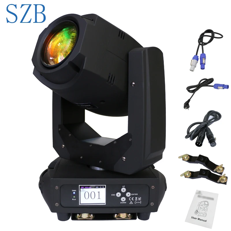 200 Вт Светодиодный светильник Lyre Moving Head точечный светодиодный для DJ ночной клуб