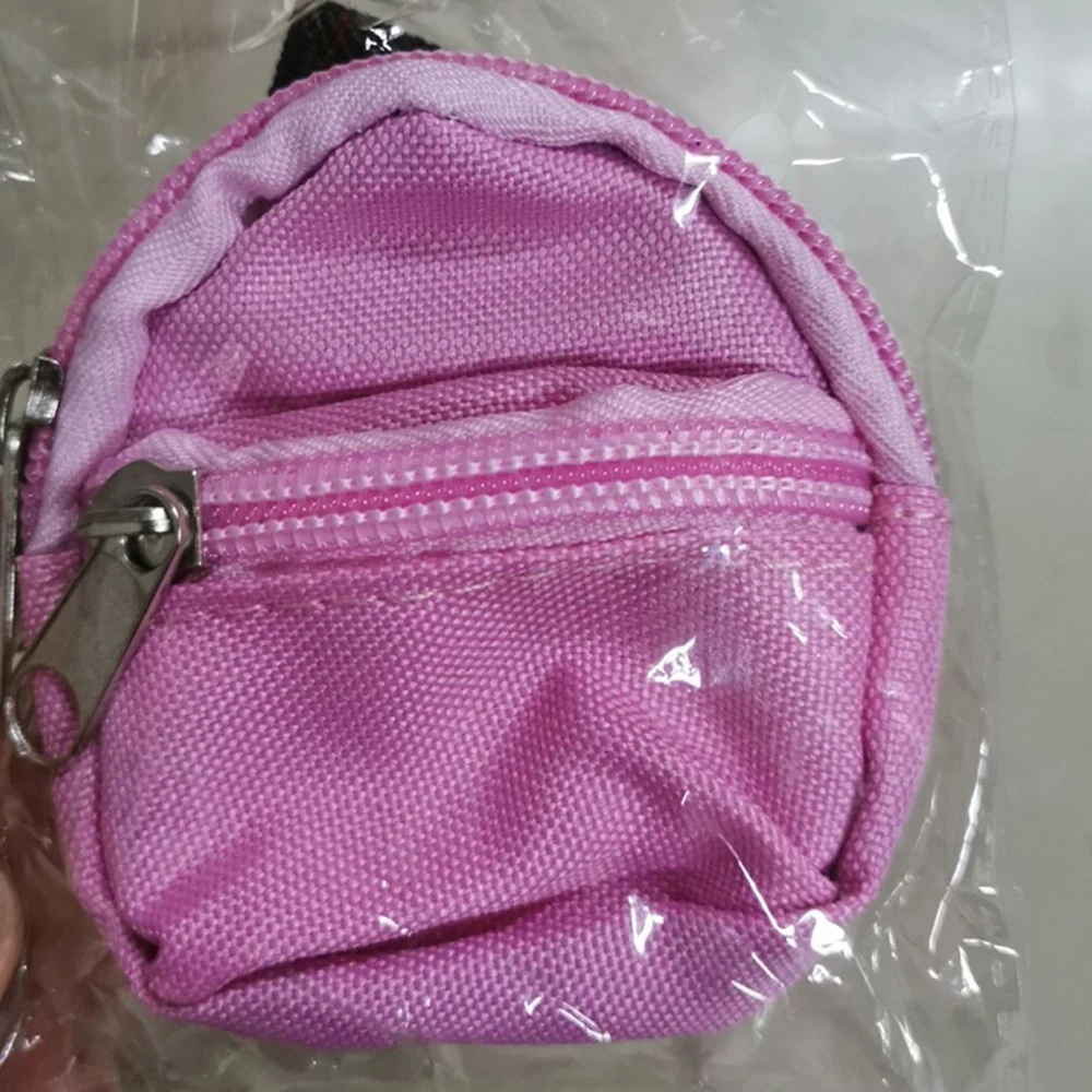 pink 1 шт. куклы сумка Аксессуары Рюкзак для куклы Барби для BJD 1/6 blyth кукла лучший подарок - Цвет: pink