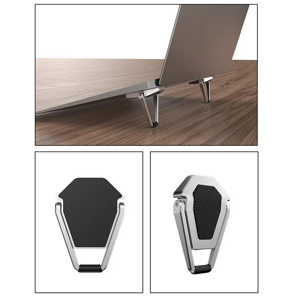 Подставка держатель для ноутбука из цинкового сплава эргономичный дизайн