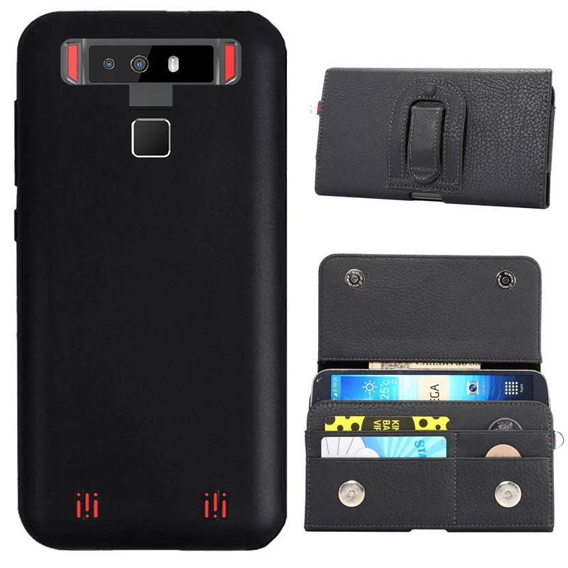 ITien Премиум деловой держатель кожаный чехол для телефона Cubot Quest Чехол Бумажник