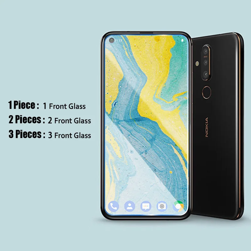 Защитное стекло для Nokia 4 2 3 3.1C 3.1A 1 Plus Защитная пленка HD|Защитные стёкла и плёнки