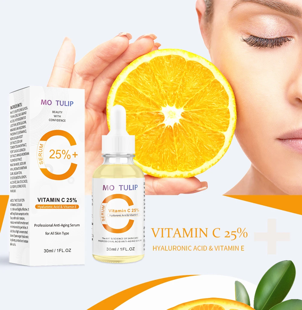 MABOX Hyaluronic Acid Serum + Vitamin C Anti Aging Moisturizing Skin Care Firming Treatment Whitening Moisturizing|Сыворотка| |