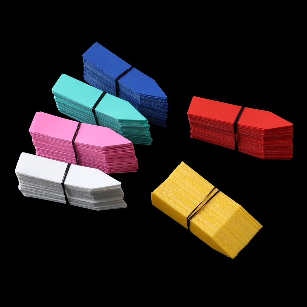 100 шт. теплицы водонепроницаемые этикетки для рассада растений садовые