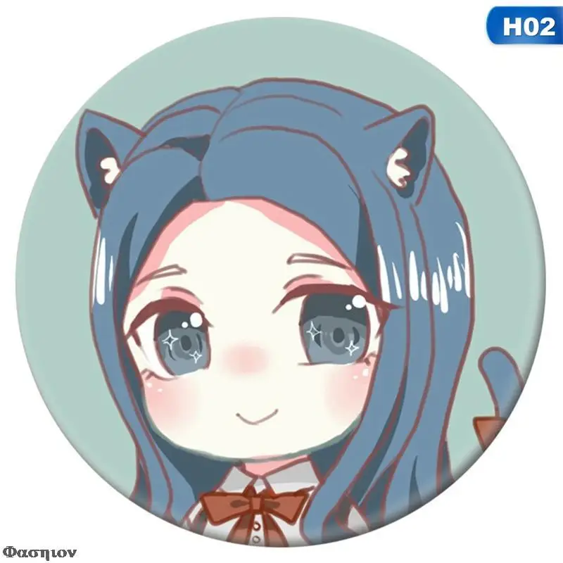 Брошь в виде аниме данганронпа значок 58 мм аксессуары для одежды украшение