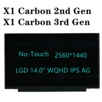 lp140qh1spa2 for thinkpad x1 carbon 2nd3rd gen lcd screen 14 040pin 25601440wqhd no touch 04x3923 00hn827 00hn894