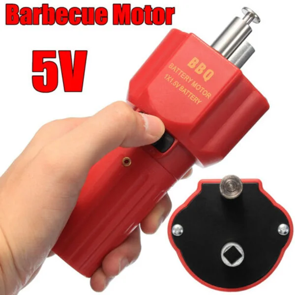 DC 1 5 V Электрический мотор гриль части для барбекю вертел моторы вращающиеся Espeto