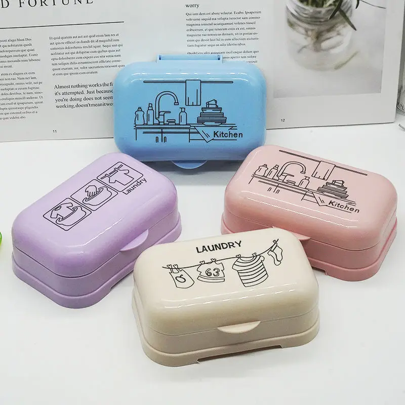 

Soap dish soap dish drain household large high-end net red drain soap dish soap soap rack