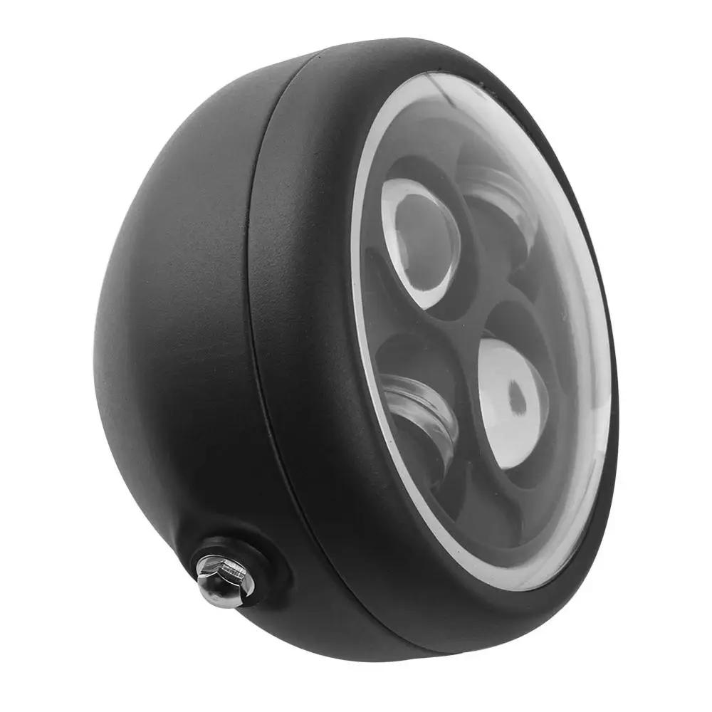 Светодиодный фонарь для мотоцикла в стиле ретро 6 5 дюйма фара с высоким и низким