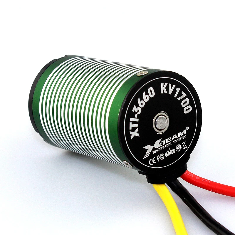 X-TEAM бесщеточный 3660 4650KV 4-полюсный Бессенсорный двигатель для радиоуправляемой