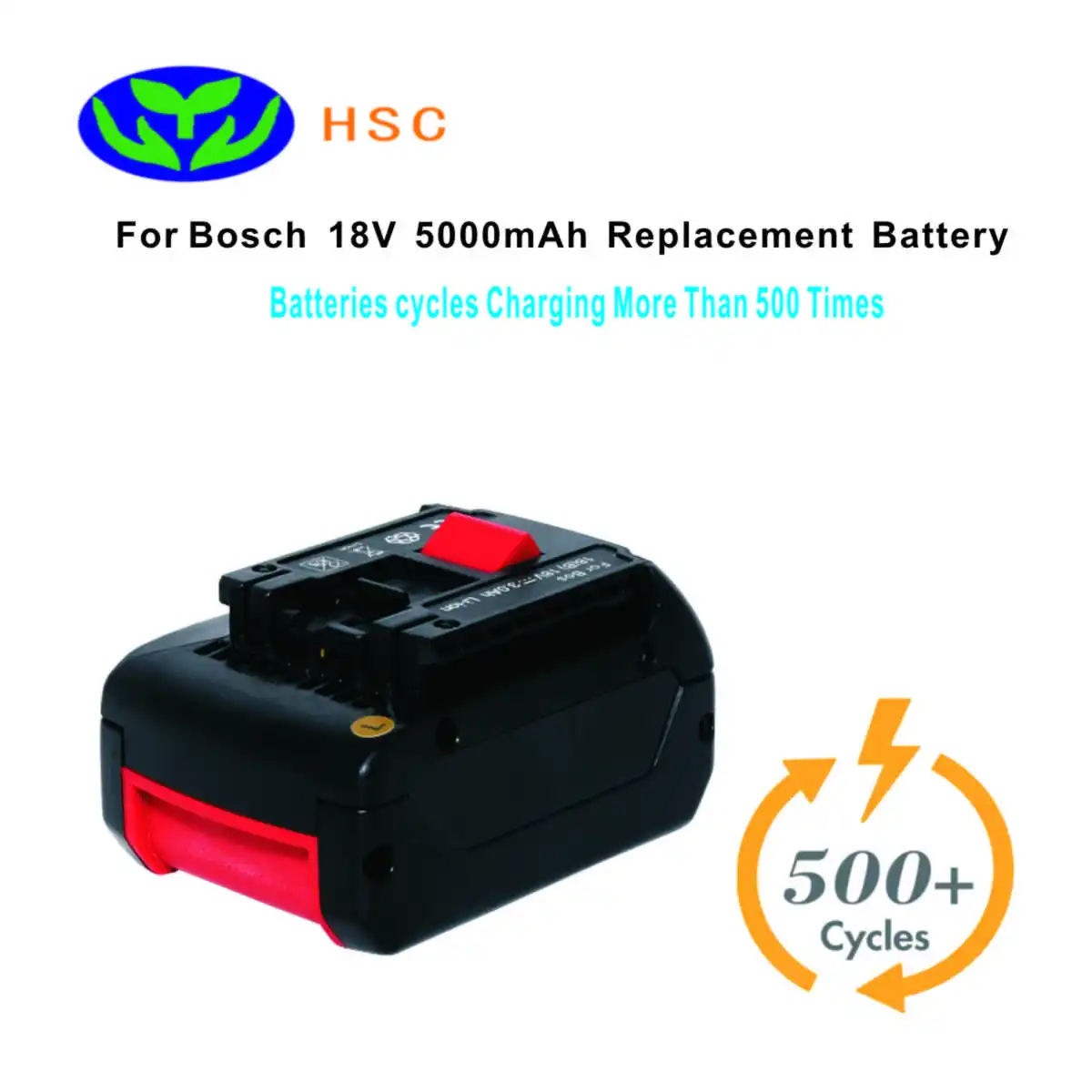5.0Ah портативный Батарея BOS18B Li ion аккумулятор 18 в Замена для BOSCH 18V 2607336092 BAT618 BAT609G