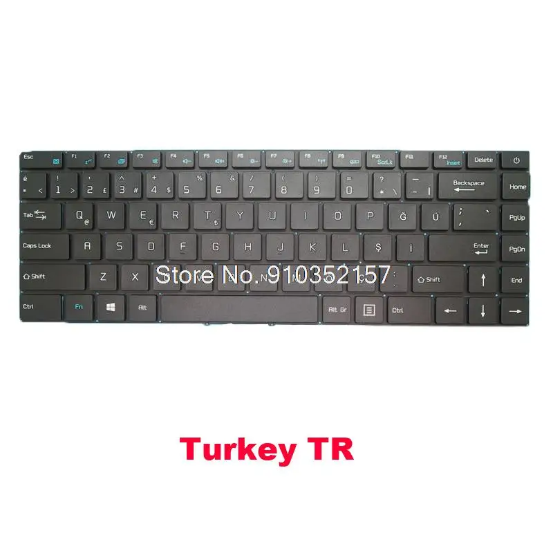 

Laptop Keyboard For Casper Nirvana C350 Turkey TR Without Frame