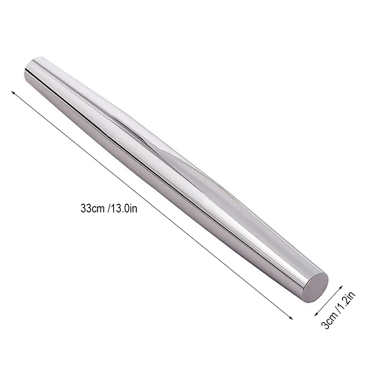 Нержавеющая сталь Скалка Гладкий антипригарный пельмени из теста инструменты