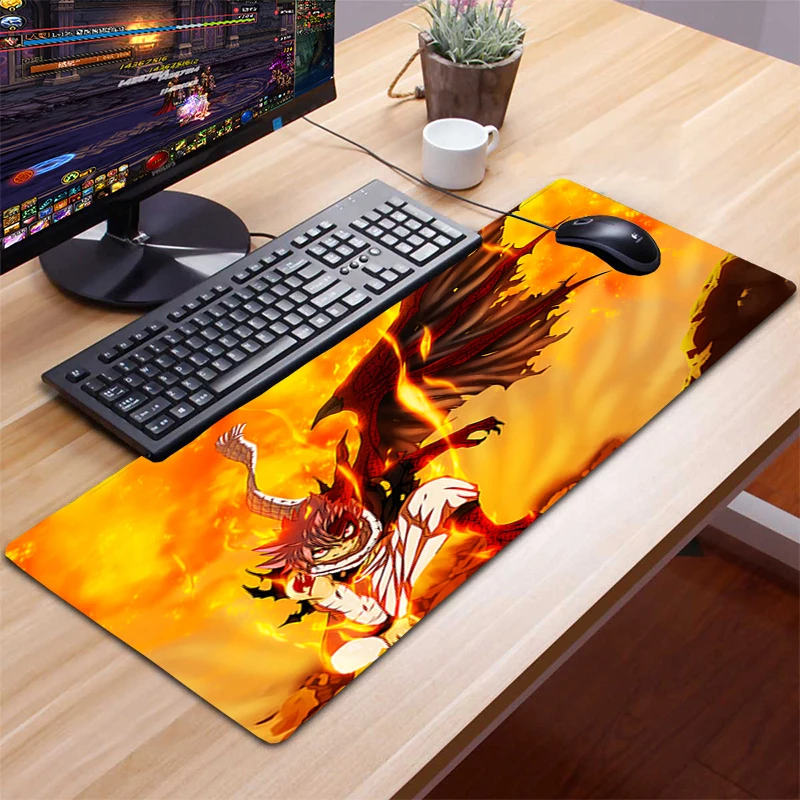

Mouse Pad Computer Mousepad Anti-slip Natural Rubber anime Mouse pad gamer desk mat Computer Gamer keyboard Mouse Mat Fairy Tail