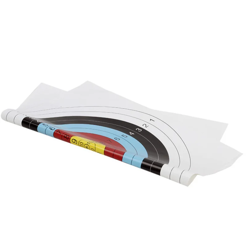 

Archery Target Paper Face Arrow Bow Outdoor Practice Training Profession Arrow Gauge Shooting Target Paper Full Ring Beginner