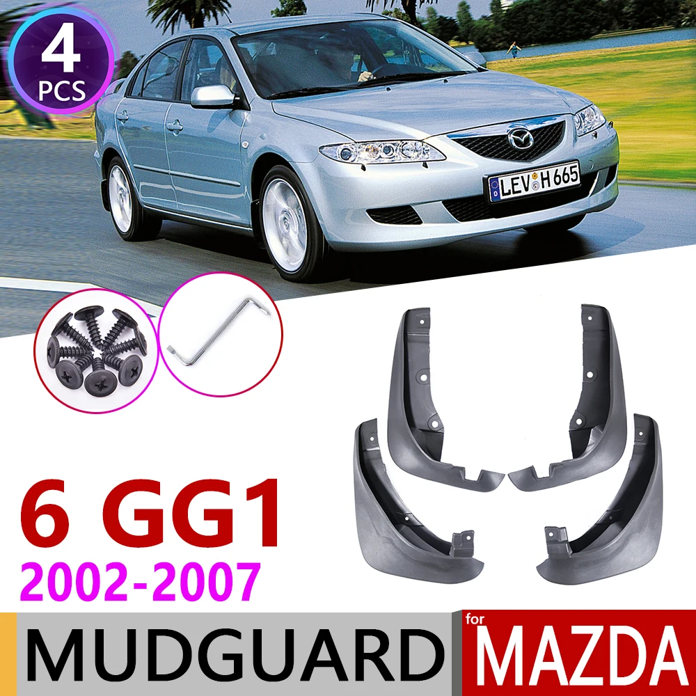 Автомобильный брызговик для Mazda 6 GG1 салона Sedan 2002 ~ 2007 Fender закрылки аксессуары