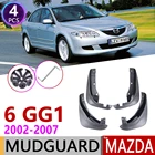 Автомобильный брызговик для Mazda 6 GG1 для салона Sedan 2002  2007 Fender брызговик закрылки аксессуары для брызговиков 2003 2004 2005 2006