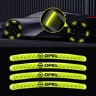 Водонепроницаемые Автомобильные ступицы, светоотражающие полосы, Популярная Наклейка на обод для Opel Astra J Mokka Ampera модели Insignia, Meriva Agila Arena Campo