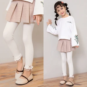 Kids Pantyhose Spring Autumn Thin Section Girls Nine-Point Pants Baby Leggings Girls Comfortable Cot