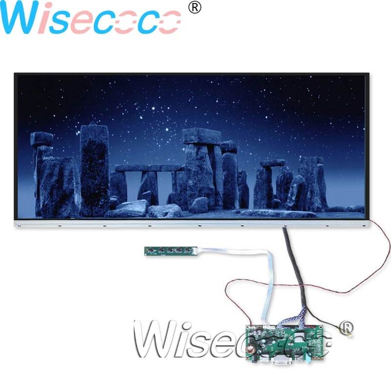 Günstig 29 Zoll IPS LCD Screen 2560*1080 Auflösung 92 Pins Mit HDMI LVDS DVA DP Controller Board Für Desktop Monitor 21:9