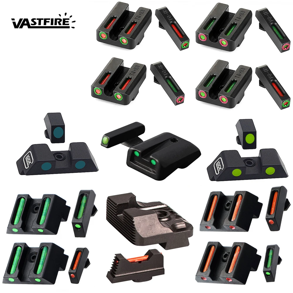 Набор тактических волоконно-оптических боевых предметов-красный/зеленый