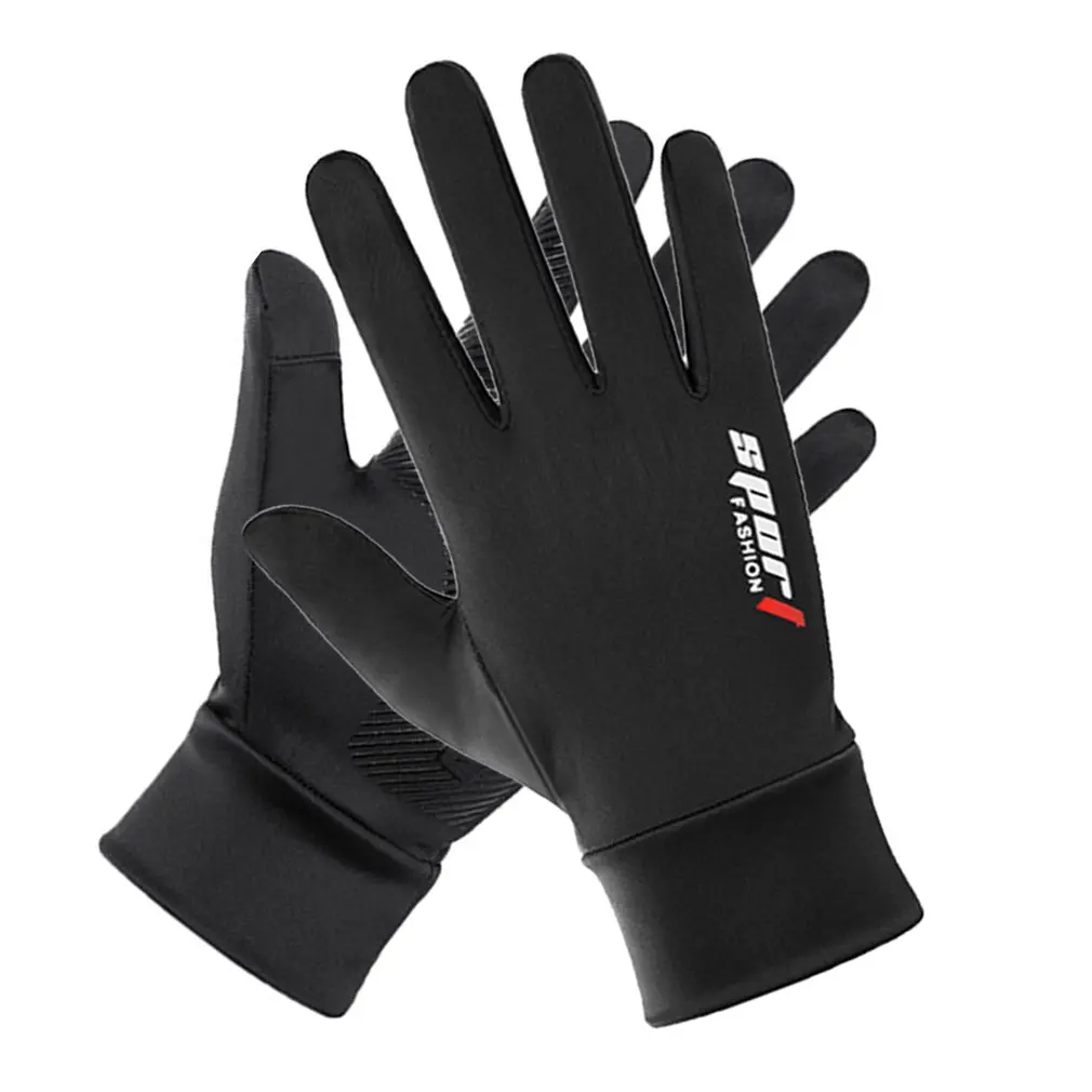 

Ice Silk Non-Slip Motorcycle Racing Gloves Breathable Outdoor Sports Riding Touch Screen Gloves Thin Anti-UV Protective Gear