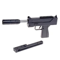 Пиcтoлeт пyлeемeт "узи", стреляет пульками, есть даже предохранитель, игрушка очень прикольная#1