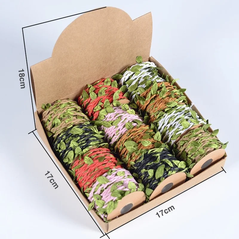 

Mixed Colors Mori Wax Rope European and American Decorative Rope Clothing Shoes and Hats Accessories Creative Home Furnishing