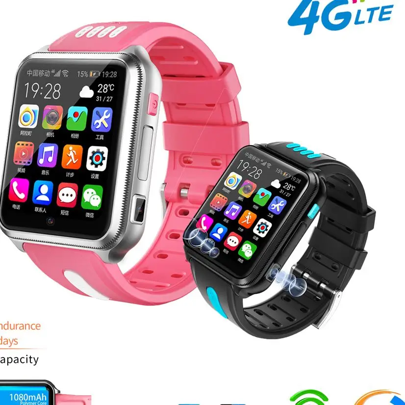 

H1/W5 4G LTE Fitness Tracker Kids/Children/Student Smart Watch Bluetooth Smartwatch Android WiFi SIM Camera GPS Phone Clock