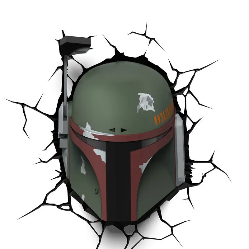 [Забавная] креативная модель 3d-фигурок в стиле войны настенная лампа уникальный