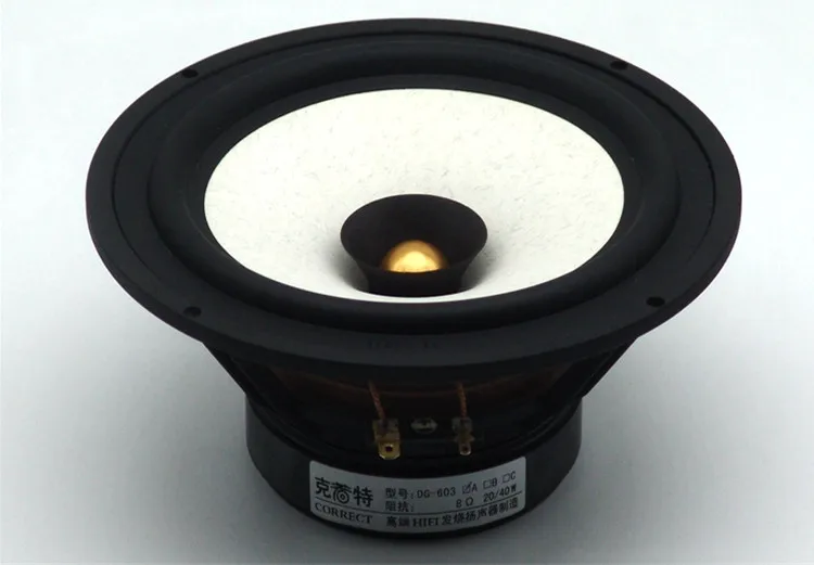 HF-116 HiFi Speakers 6.5 Inch Full Range Speaker 4Ohm Aluminum frame speaker |